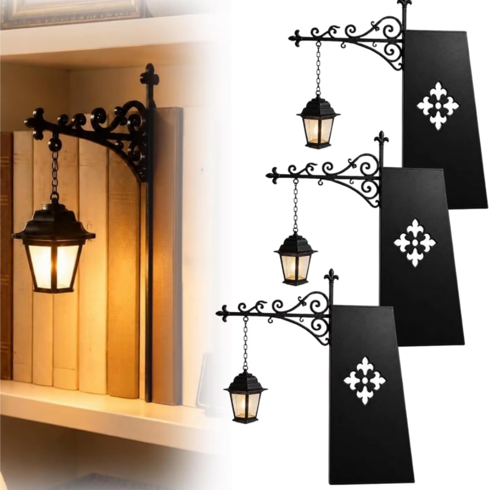 Lighting Decorative - Library Lantern Decorative Bookshelf Lighting Retro