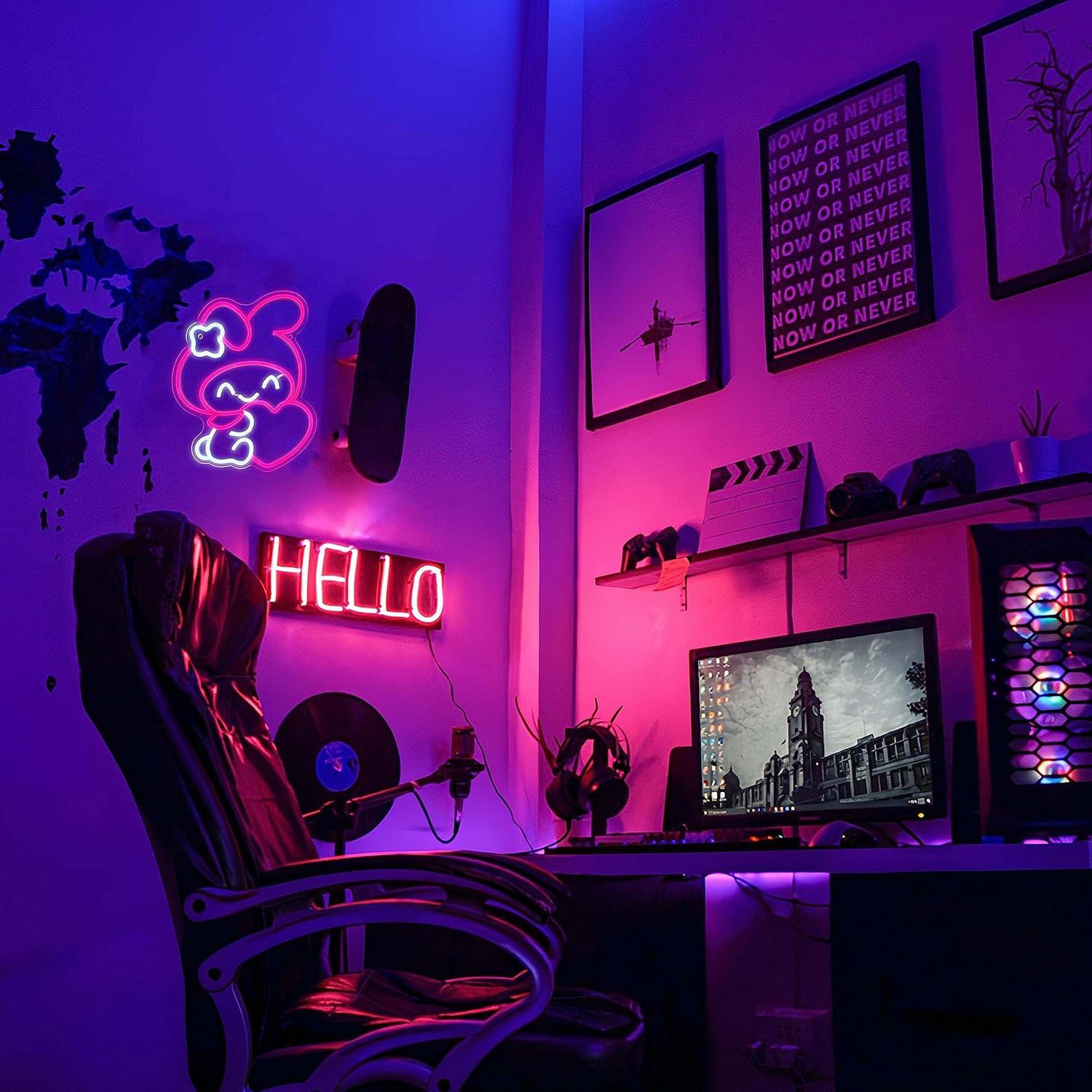 Anime Neon Sign Janpanese LED  - đánh giá và giá Lighting Decor For Living Room