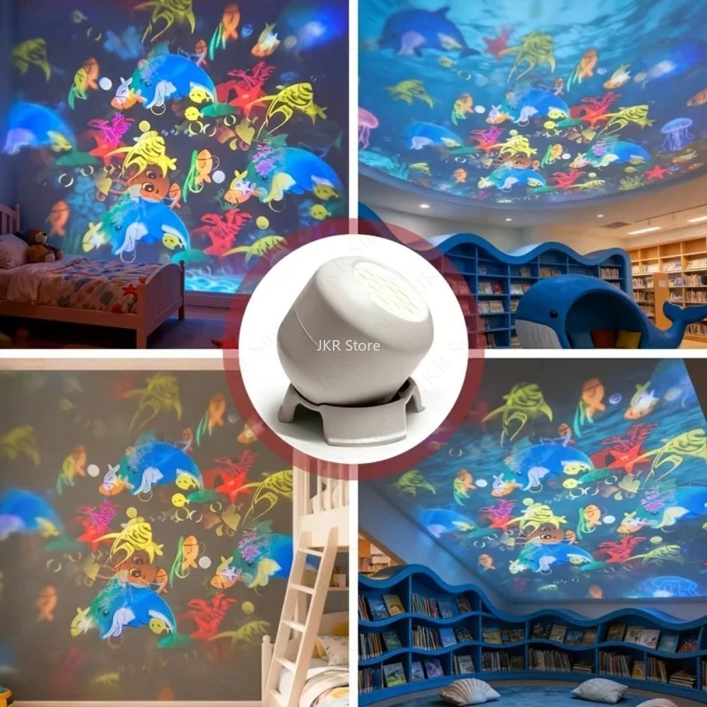 360 Rotating LED Starry Ocean  - đánh giá và giá Ambient Lighting Decor For Room