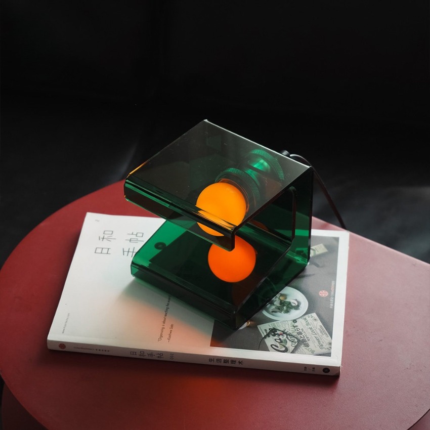 Modern Acrylic Cube Table Lamp - đánh giá và giá Ambient Lighting Decor For Room