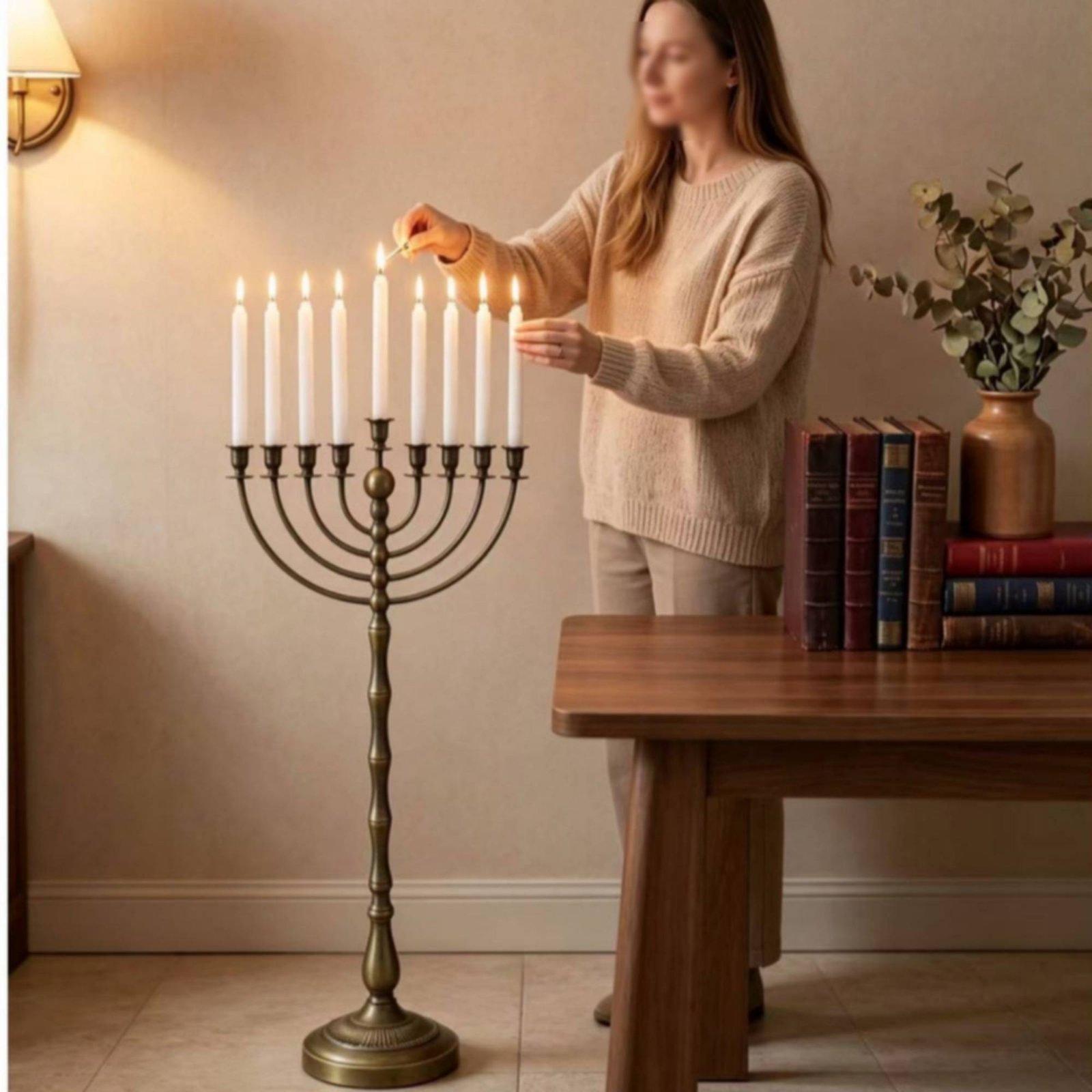 Antique Bronze Menorah Stand M - đánh giá và giá Elegant Decor & Lighting Llc