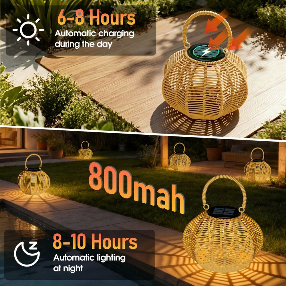 Rattan Solar Ambient Light For - đánh giá và giá Ambient Lighting Decor For Room