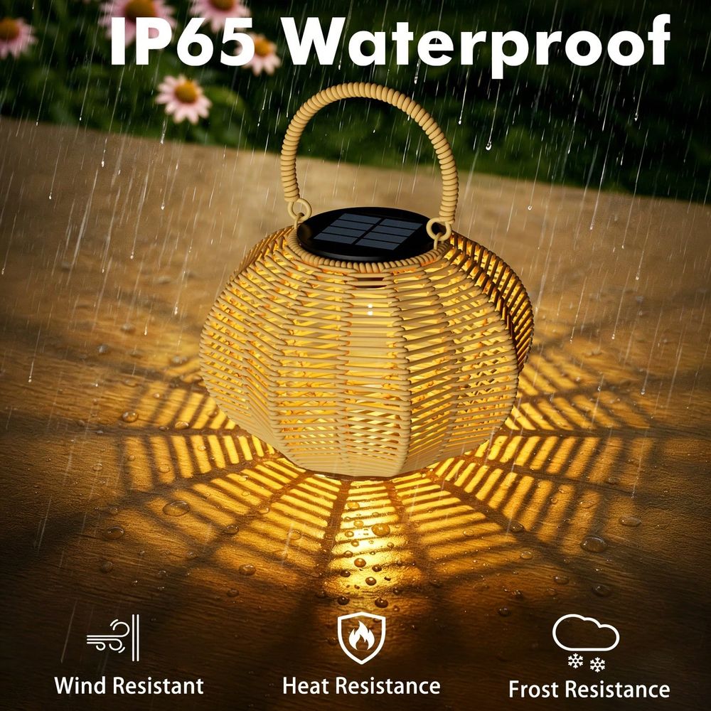 Rattan Solar Ambient Light For - đánh giá và giá Ambient Lighting Decor For Room