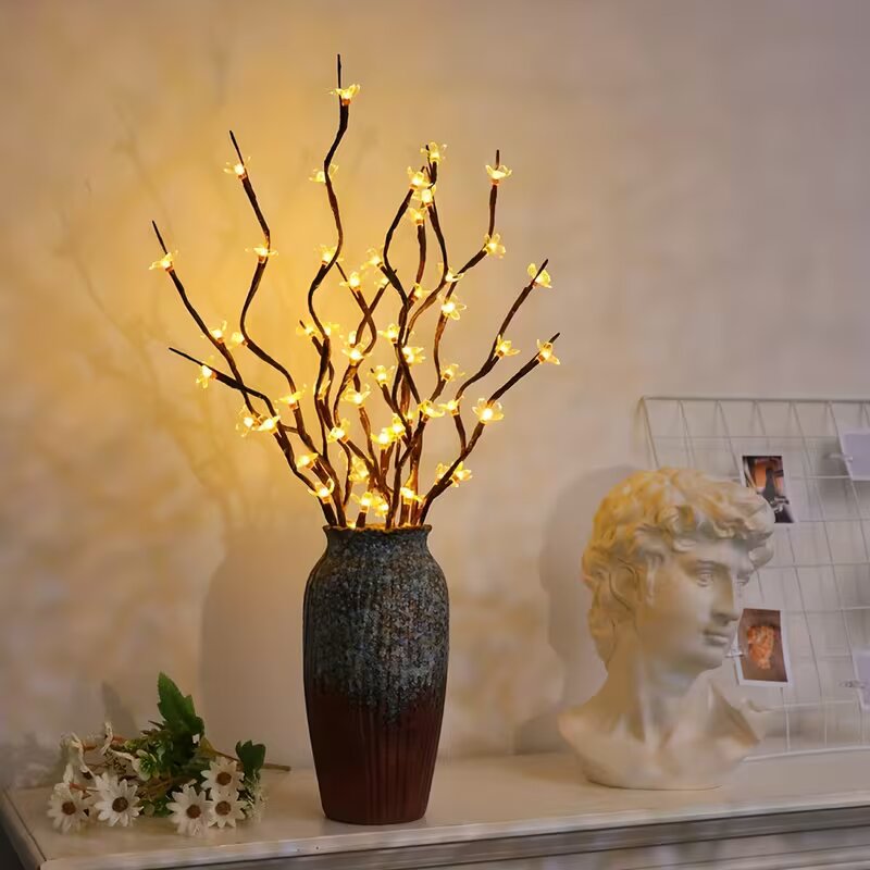 1/2PC 20LED Cherry Blossom Tre - đánh giá và giá Lighting Decor For Home