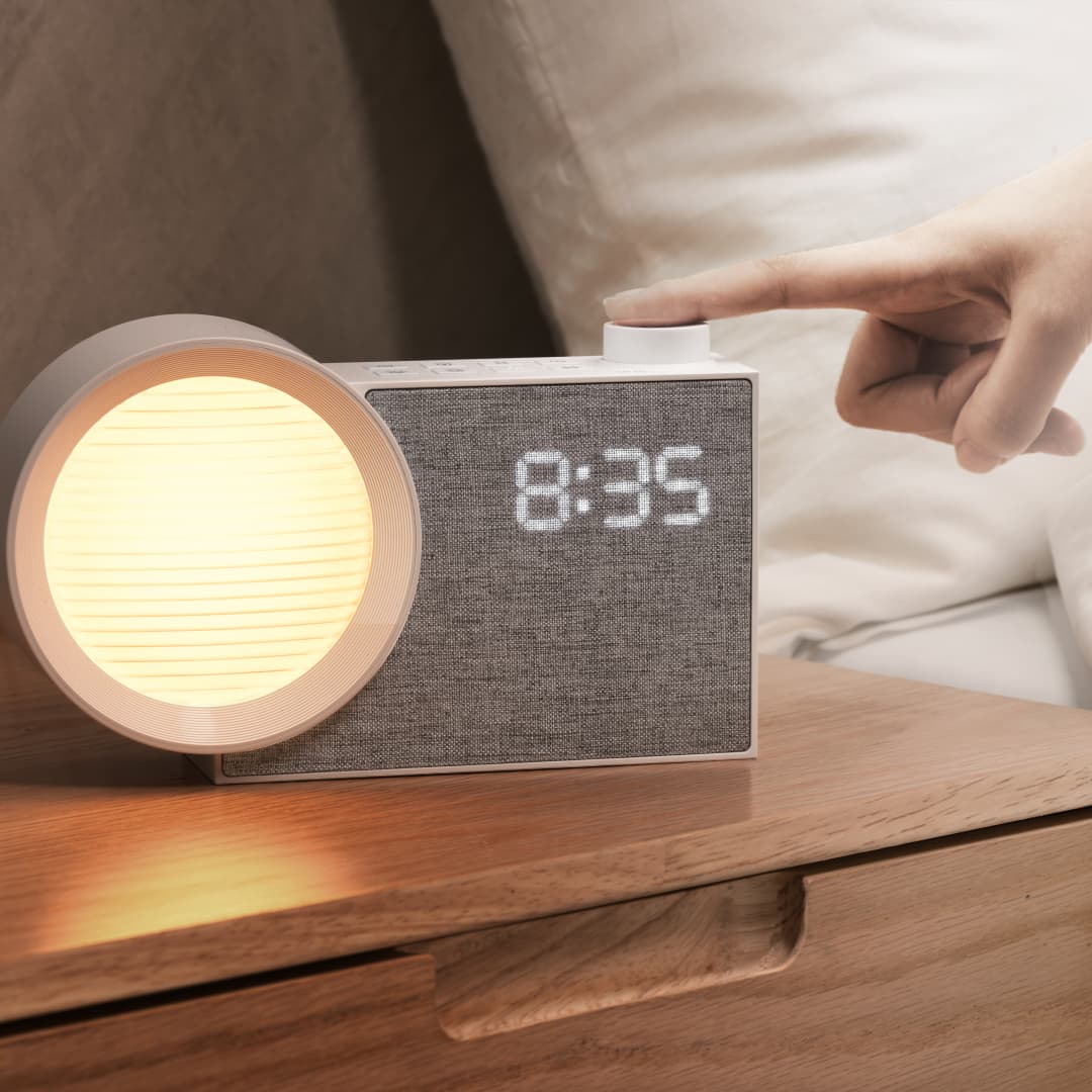 WILIT LED Night Light Alarm Cl - đánh giá và giá Ambient Lighting Decor For Room