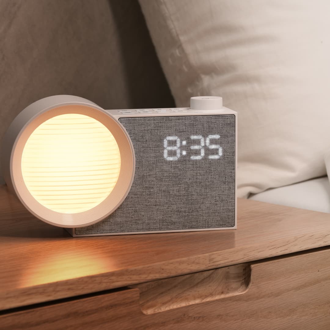 WILIT LED Night Light Alarm Cl - đánh giá và giá Ambient Lighting Decor For Room