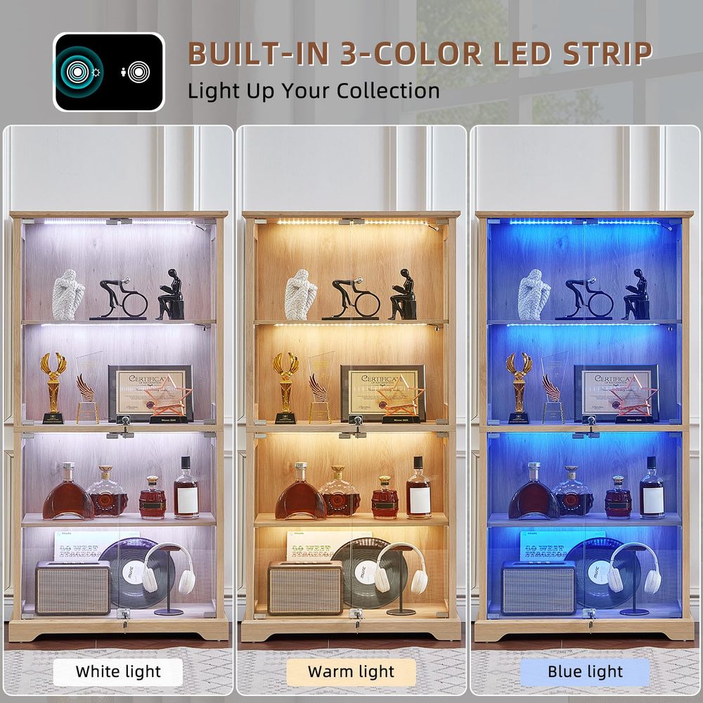 Farmhouse Glass Display Cabine - đánh giá và giá Lighting & Home Decor Studio Photos
