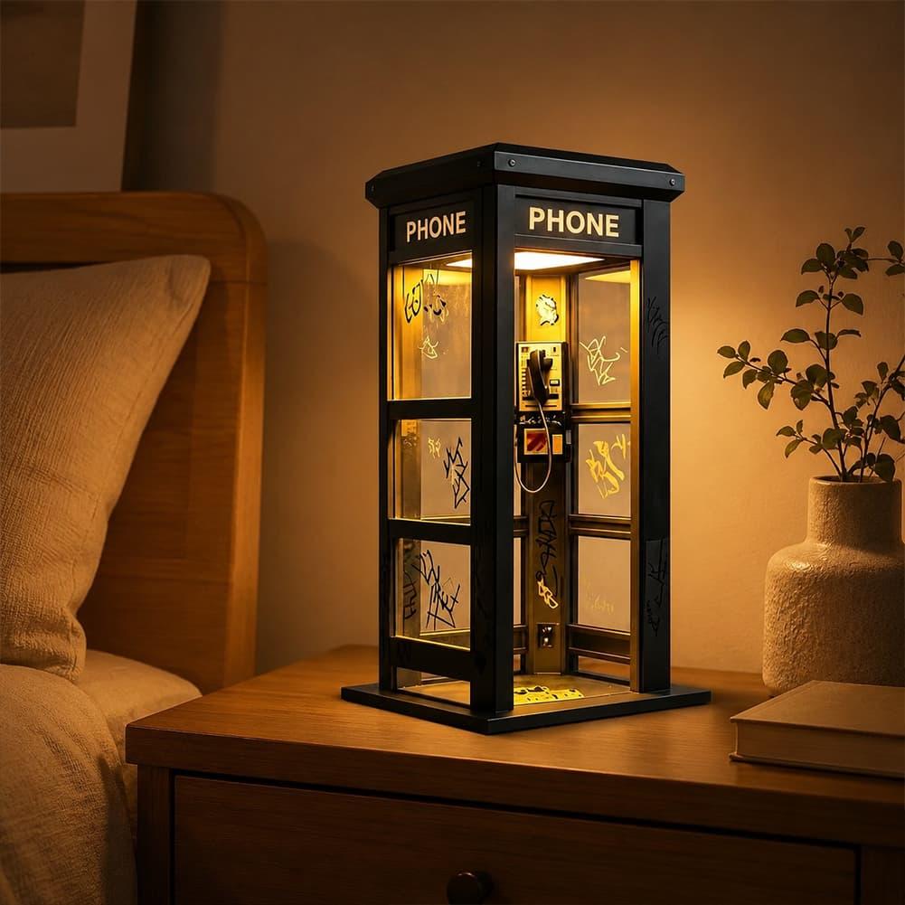 Vintage London Telephone Booth - đánh giá và giá Lighting Decor For Home