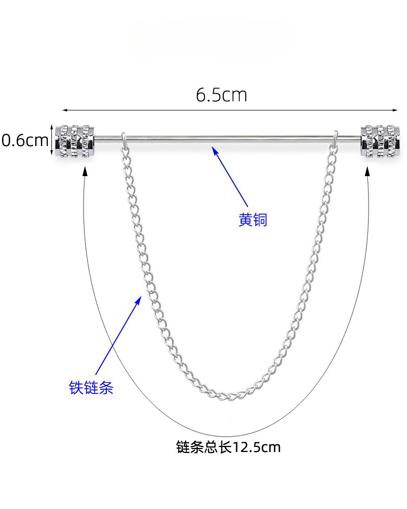 New Men's Brooch for Shirt Sta - đánh giá và giá Elegant Decor & Lighting Llc