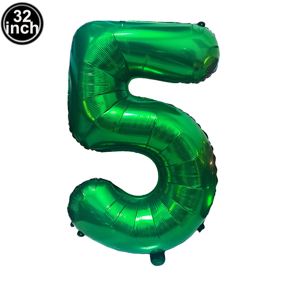 Multi Color Large Numbers 5 Ba - đánh giá và giá Lighting Mcqueen Birthday Decor