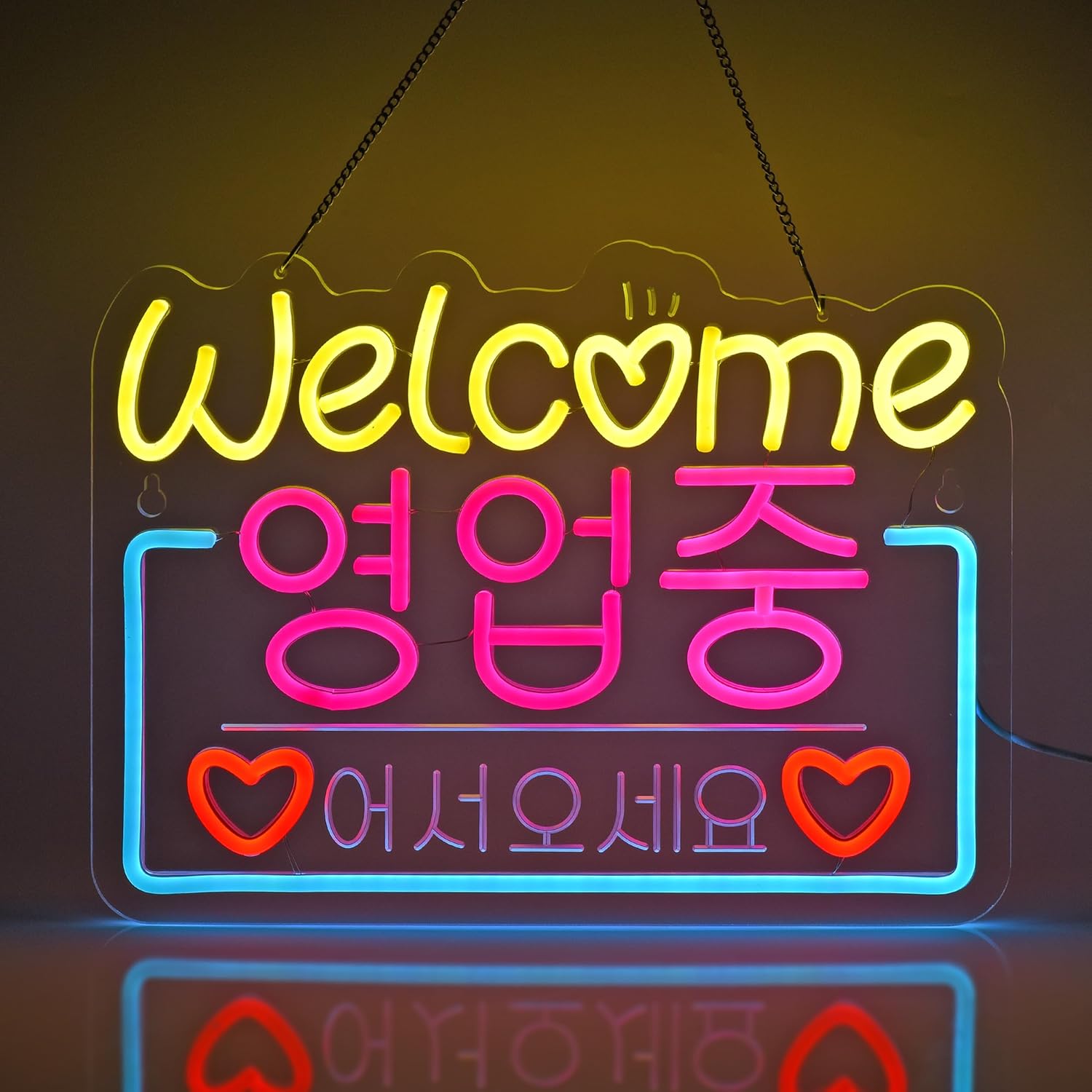 Korean Welcome on Sale Neon Si - đánh giá và giá Decor Lighting Sales